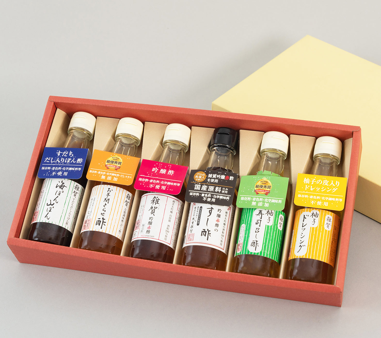 こだわり調味酢 150ml 6本 詰め合わせ│九重雜賀【公式】オンライン